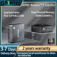 GMKtec M5 Plus Ryzen 7 5825U Mini PC Windows 11 DDR4 3200Mhz 16GB 512GB SSD WIFI6 BT5.2 Desktop Mini PC Gamer Computer