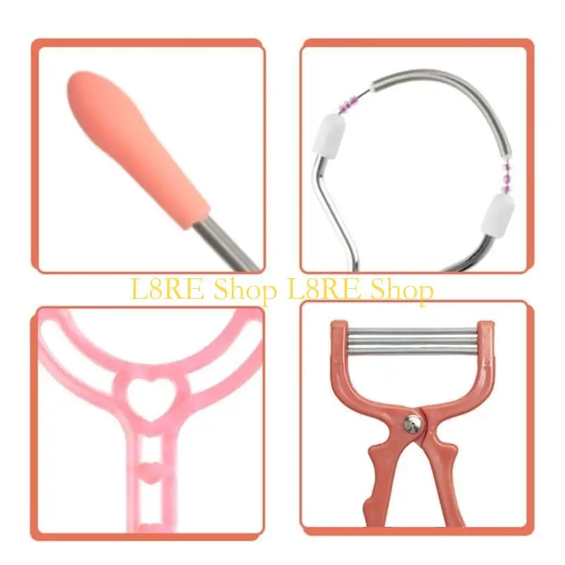 حزمة L8RE من 5 epilator من الربيع العملي لإزالة شعر الوجه السري