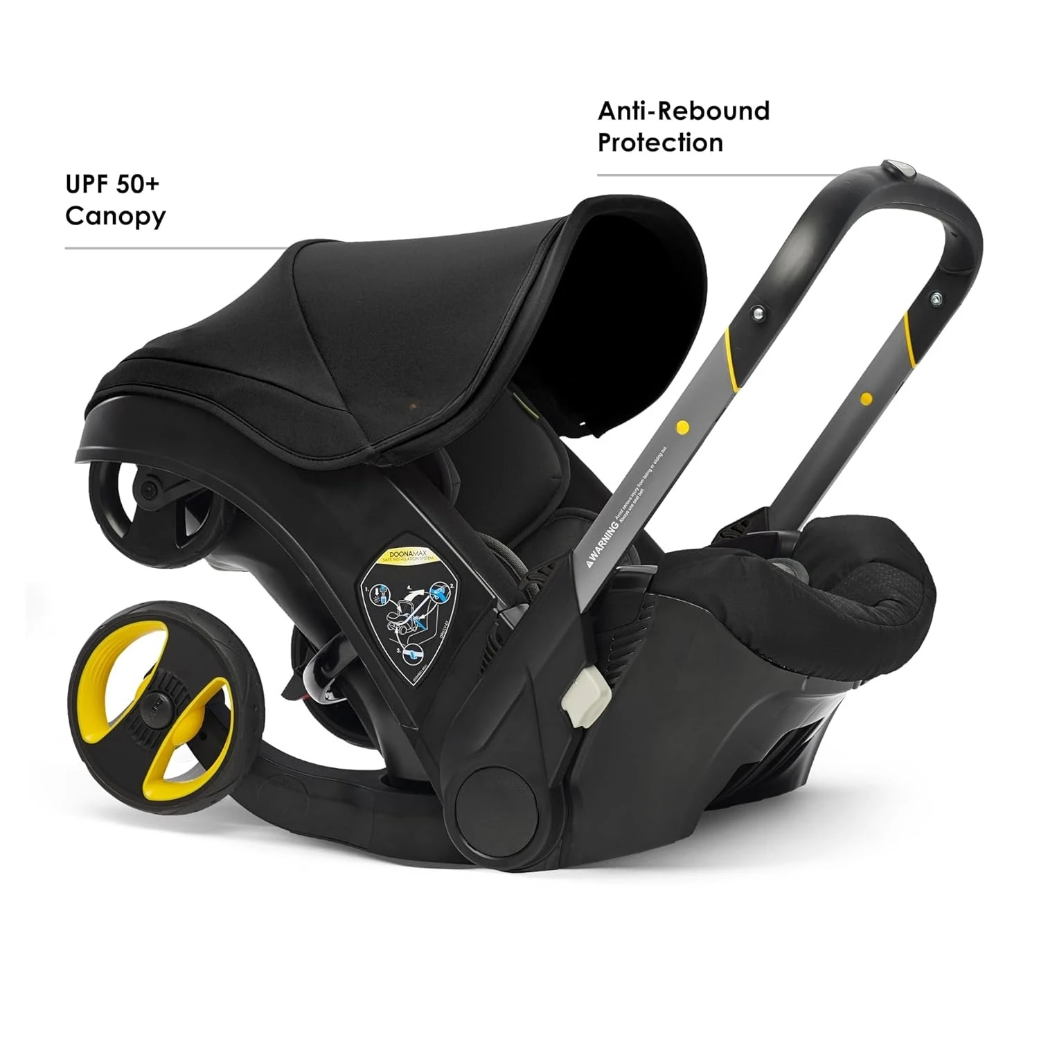 

Car Seat & Stroller, Nitro Black - All-in-One Travel System
