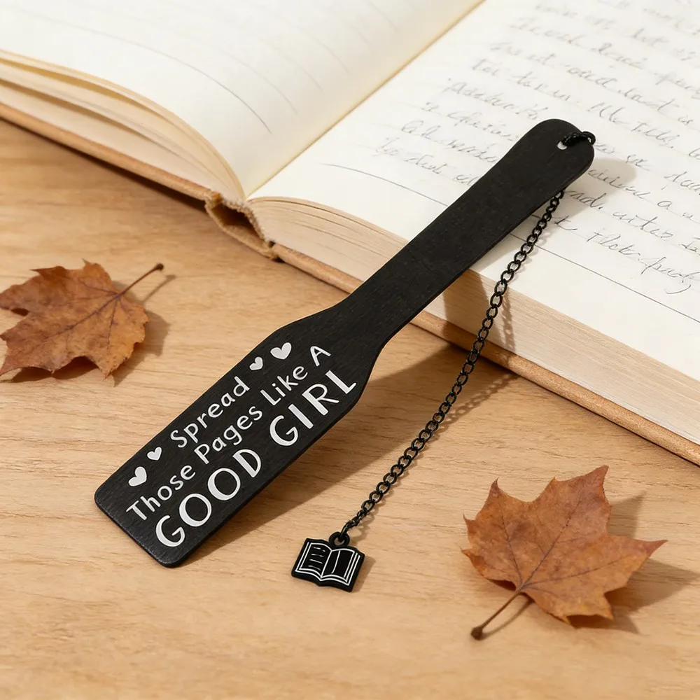 Dark Romance Metal Bookmark Gift Spicy Book Lover Book Charm Funny Bookmark for Women School Supplies Office Stationery