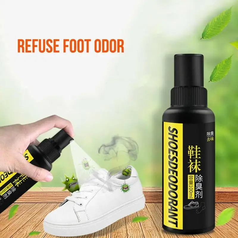 Multi-Purpose Stain Protectors Sprays Shoes Socks Stink Freshener Spray Deodorant Odor Socks Spray Shoes Spray Remove 100ML