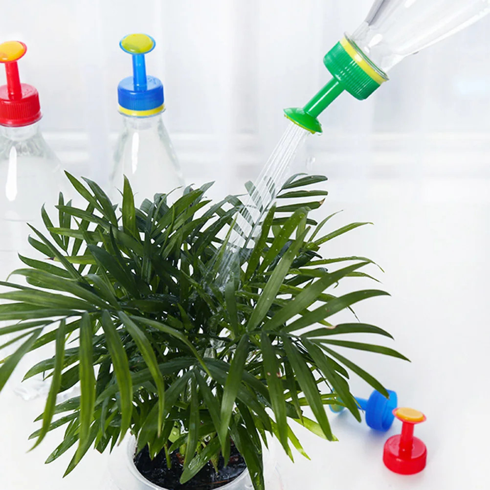 Boquilla de riego de flores duradera portátil, pulverizador de botella de plástico controlado por volumen de agua, herramienta de jardinería, dispositivo de riego, 2 uds.