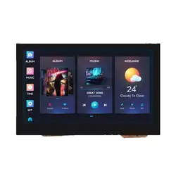 Waveshare ESP32-S3 4.3inch Capacitive Touch Display Development Board, 800×480, 5-point Touch,  Compatible for Arduino