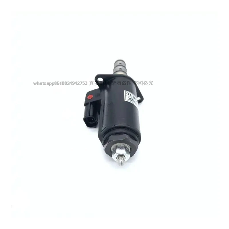 Detalhe 2 de Válvula solenoide KWE5K-31/G24DB50 SK200 SK230 SK350-8 safety locking solenoid valve YN35V00050F1 Pneumática