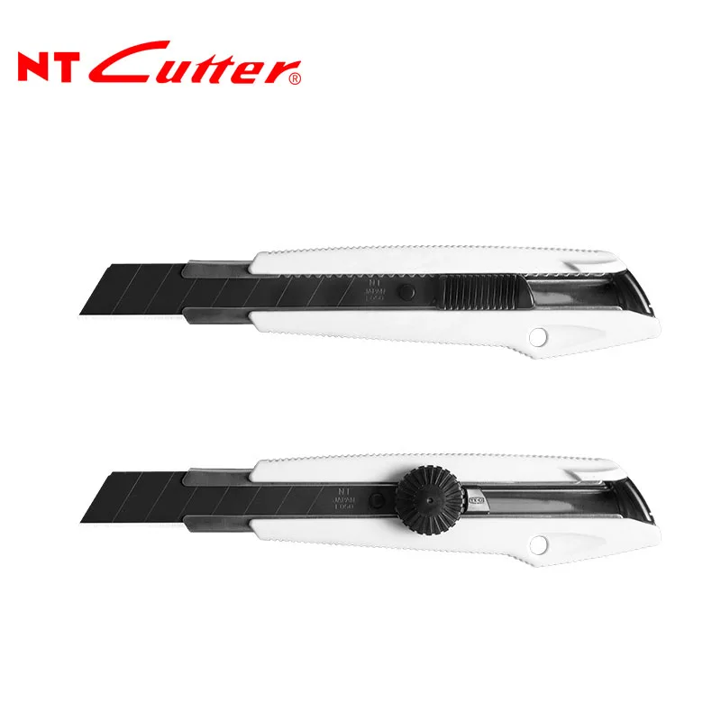 

NT Cutter MNCR-L1/L1R Utility Knife with 18mm Black Blade Heavy Craft Art Knife Matching BL-12P Spare Blade Cutting Craft Tools