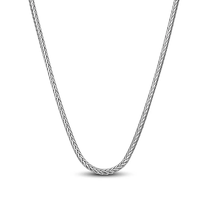 

New 925 Sterling Silver Minimalist Necklace For Men Birthday Anniversary Jewelry Gifts