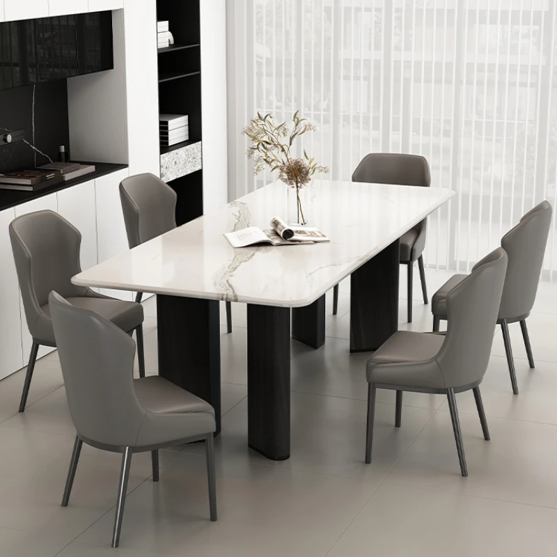 Modern High Sense Back Chair Home Simple Dining Table Chair Minimalist Hotel Stool Light Luxury Restaurant Designer Dining Chair