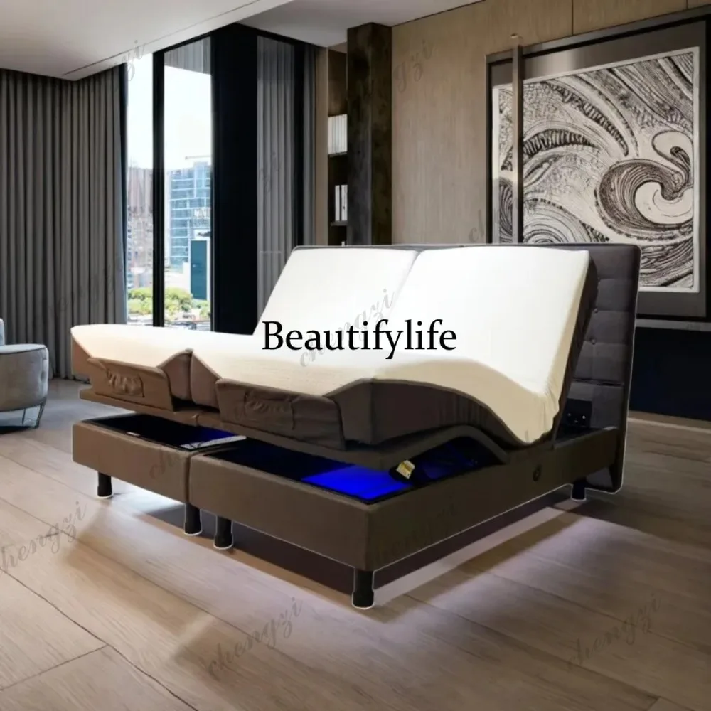Zero Gravity Split King Electric Adjustable Bed Base Smart Bed Frame with Wireless Remote Control  Heavy Duty Metal Structure