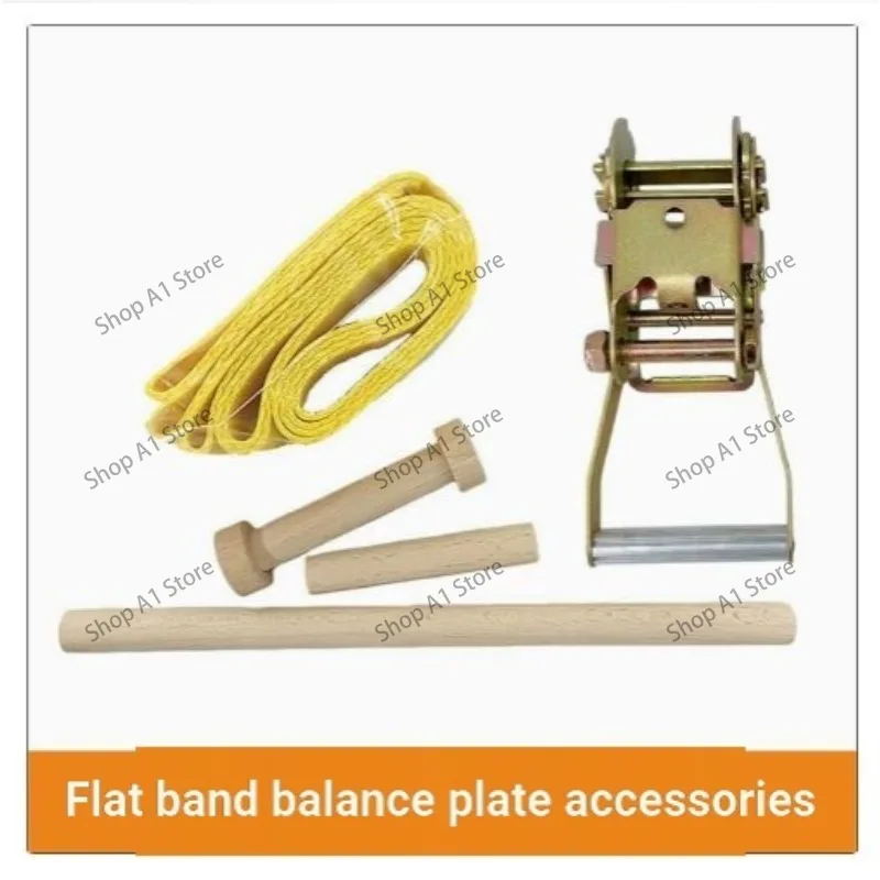 Anti Slip Wooden Balance Board, High Weight Capacity Core Trainer, Home Fitness Pilates & Yoga Exercise Equipment