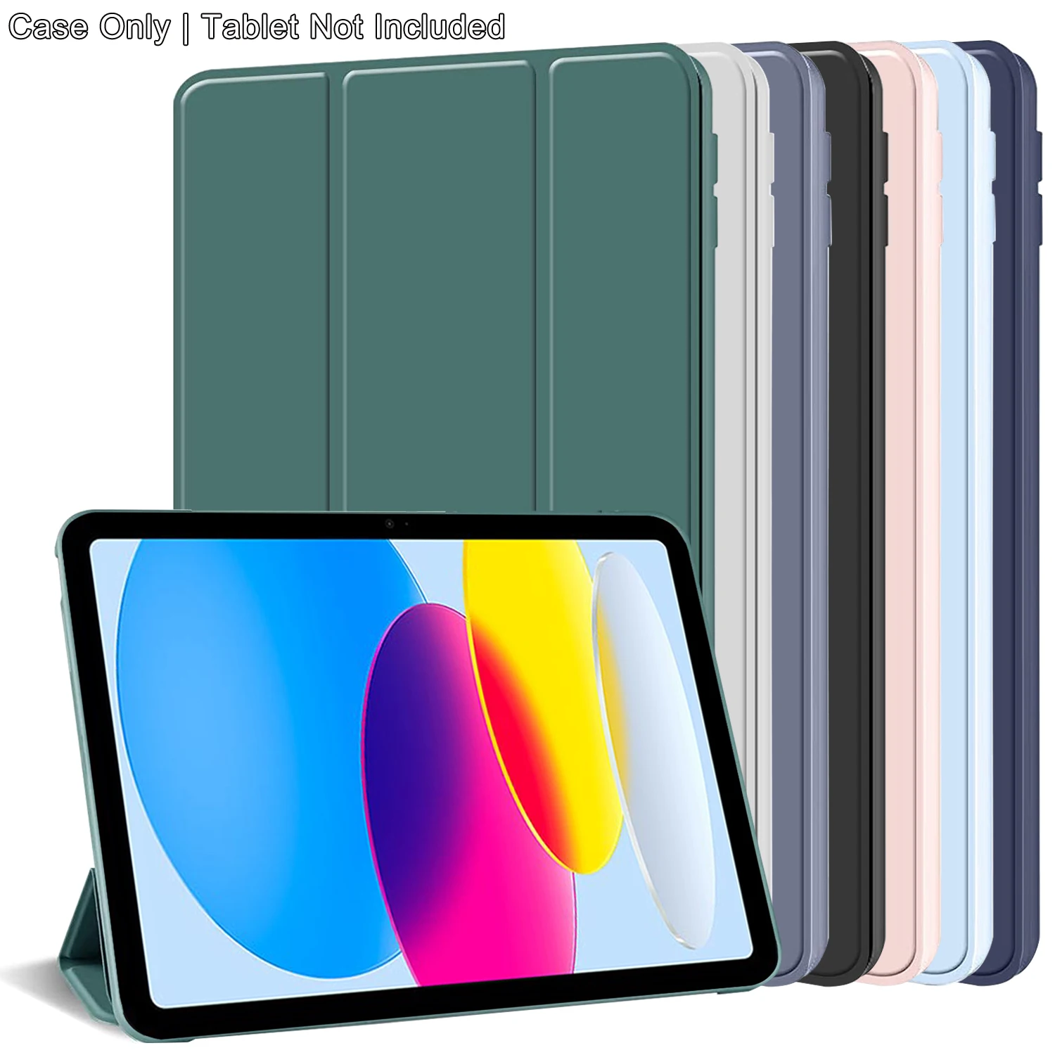 

Tri-fold Flip Case For iPad 12th 2026 10th 11th Gen A16 11'' 10.9'' 2025 2022 Magnetic Stand PU Leather Protective Cover