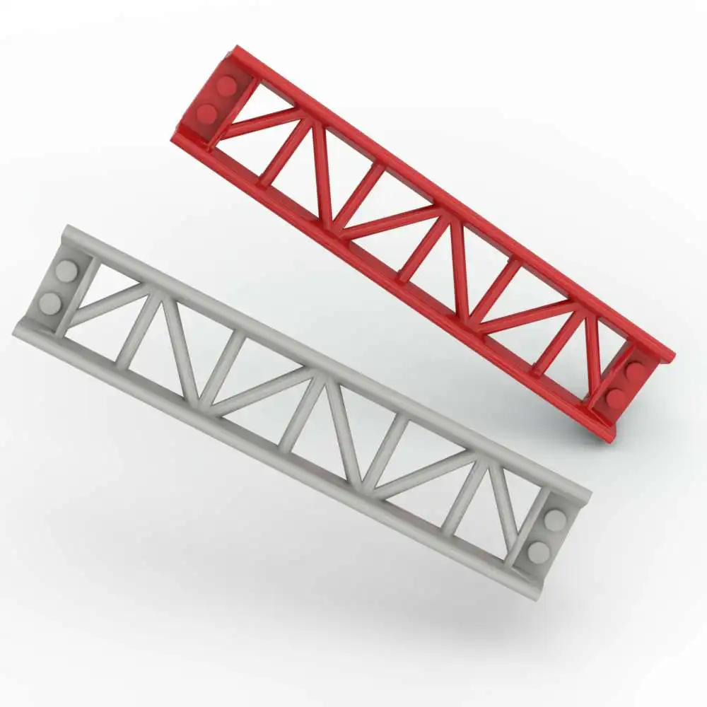 

MOC 1PCS 25059 Coaster Straight 16L Substitutable Brick Train Track Roller Building Block Funny Toy Adults Boys Holiday Gift