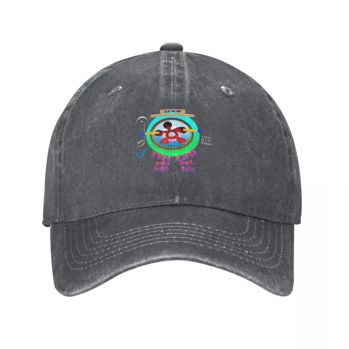 HOT SF TRINIDAD CARNIVAL ACCEL. - STEEL PAN PLAYER-STEEL DRUM PLAYER - TRINIDAD AND TOBAGO - CALYPSO SOCADANCE CAR Baseball Cap