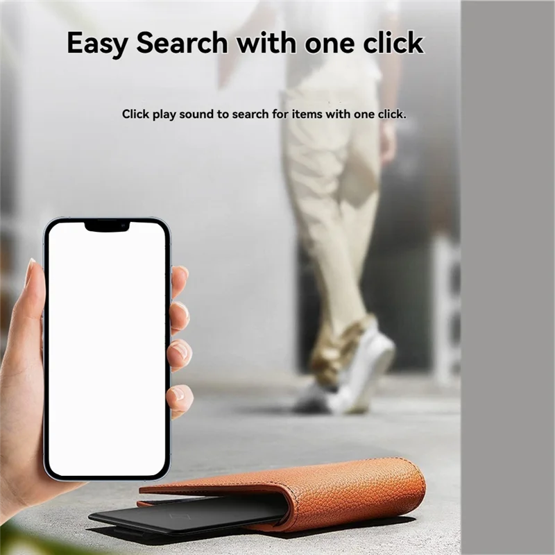 ABKI-3Pcs 스마트 지갑 트래커 카드 무선 충전 GPS 위치 추적기 (아이폰 기기용, 에어태그 찾기 기능 포함)