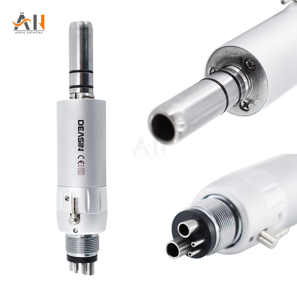 Dental Slow Low Speed External/Inner Water E-type 2/4 Hole Air Motor Handpiece Micromotor
