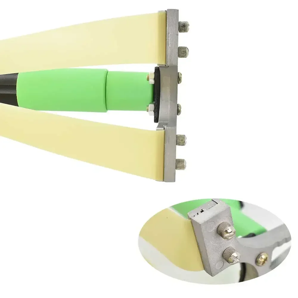 Zones de tête de fronde longue en alliage d'aluminium, fronde de bricolage faite maison, accessoires spéciaux, fronde télescopique haute puissance, pièces de rechange