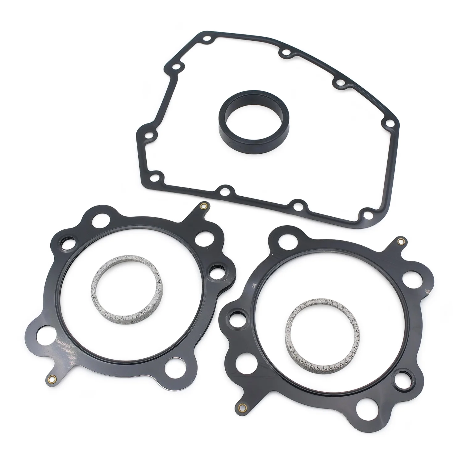 Zubehör Moto Dichtung Kupplungsdeckel-Kit Kompatibler Motordichtungssatz für Harley 1999-2006 Harley 1550 Twin Cam 95CI Big Bore – Detail 6