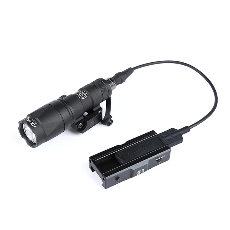 

Surefir M300A M300 Tactical Flashlight Mini Scout Hunting LED Light Fit 20MM Rail Momentary on Constant on Tactical Airsoft