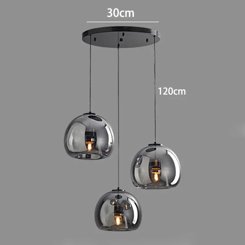 Moderne Home Decor Verlichting Glazen Hanglamp Lampen voor Woonkamer Kroonluchters voor Eetkamer Hanglamp Binnenverlichting