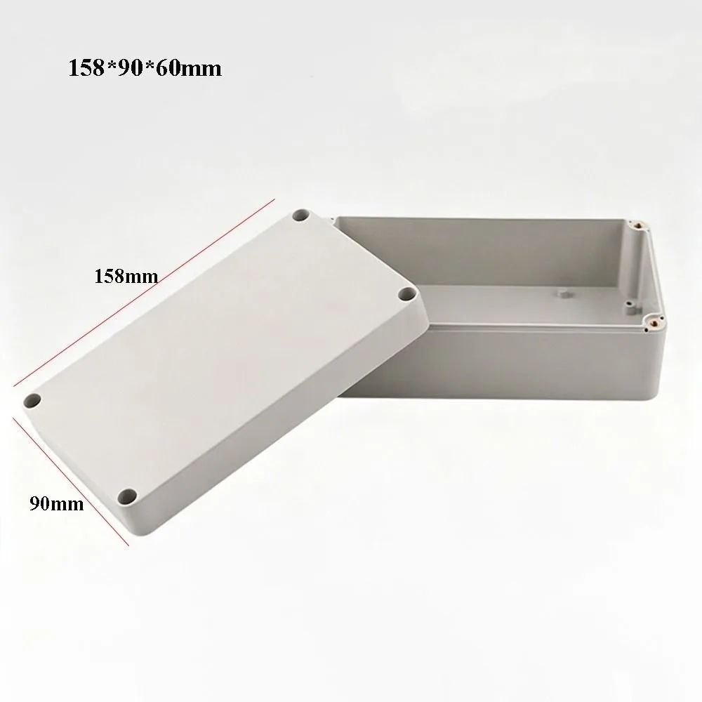 New Waterproof Security Monitoring Power Supply ABS 10 Styles Enclosure Junction Box Plastic Electrical Project Box