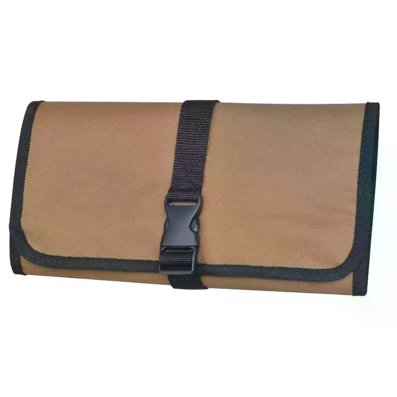 Oxford Cloth Roll Portable Pouch Bag Wrench Tool Foldable Spanner Hammer Camping Pocket Tool Storage Bag Toolkit