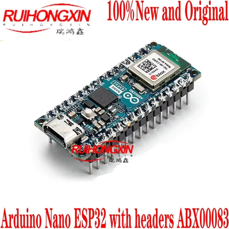 

Arduino Nano ESP32 with headers ABX00083 NORA-W106 ESP32-S3