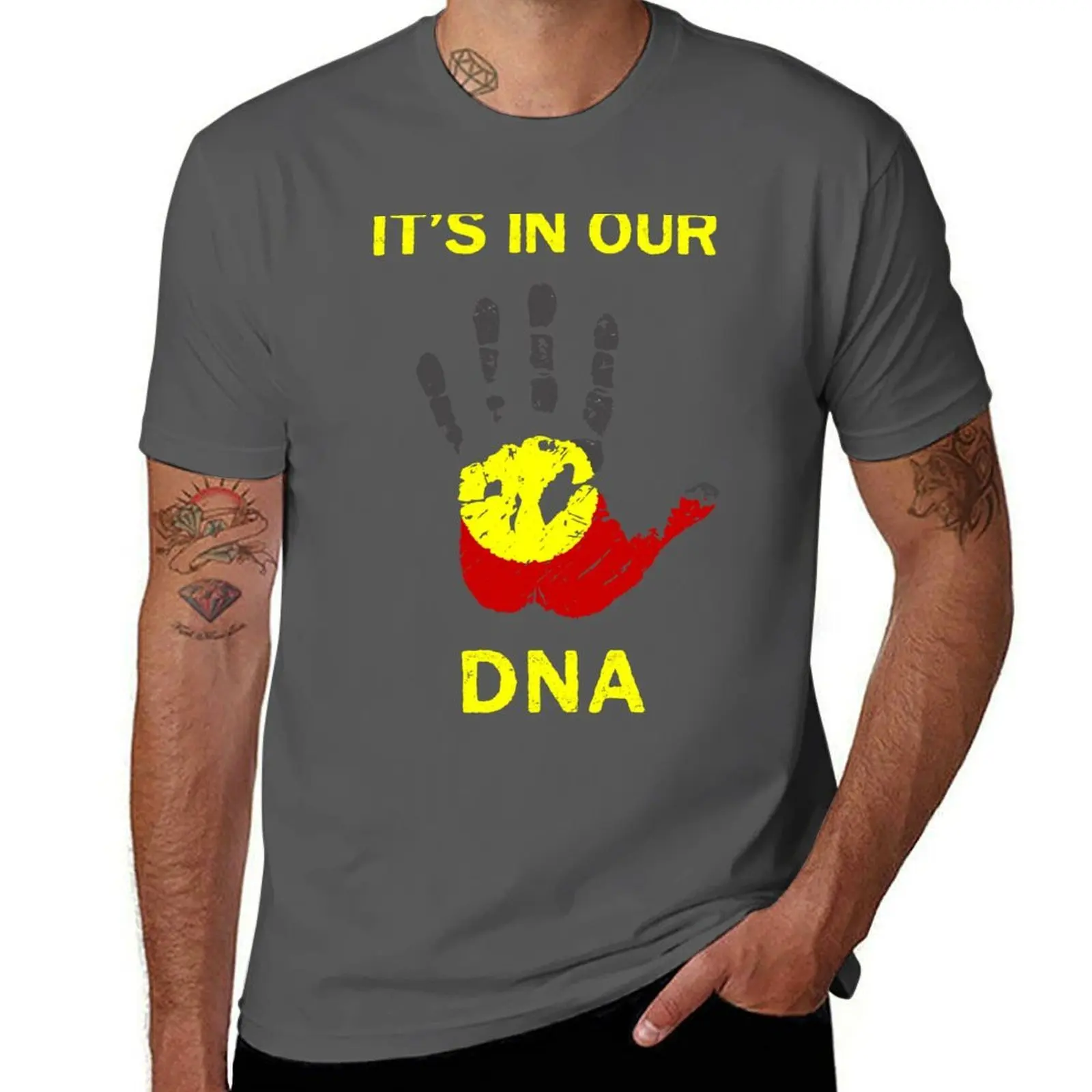 

Aboriginal - It's in our DNA T-Shirt t shirts for man pack cotton cotton t shirts high quality cotton t shirts man 100% T-Shirt