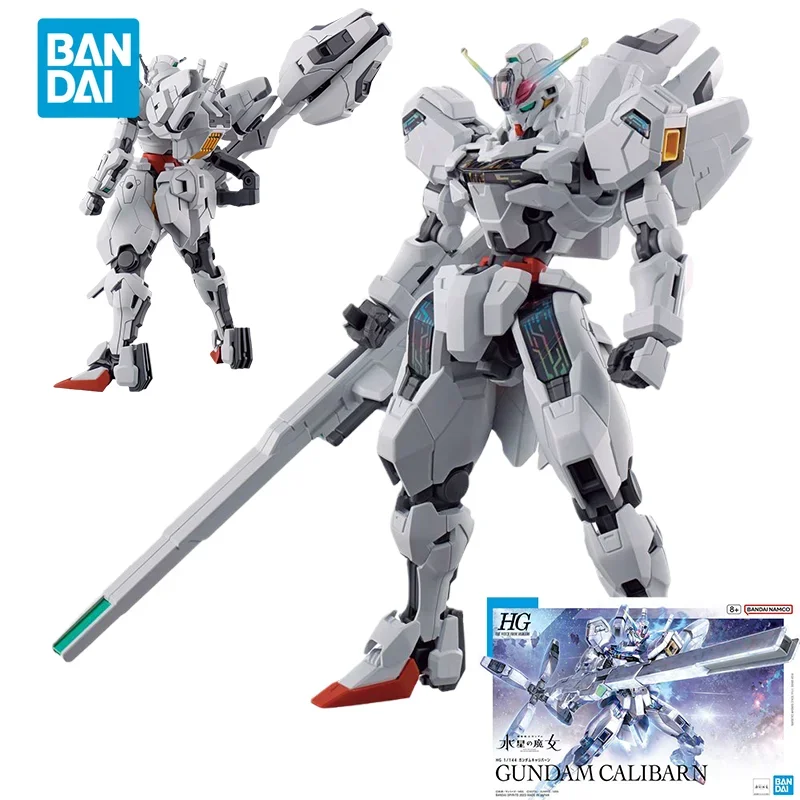 

Прямая доставка Bandai, оригинальная аниме GUNDAM модель HG 1/144 GUNDAM CALIBARN, экшн-фигурка в сборе, игрушки для детей, подарок