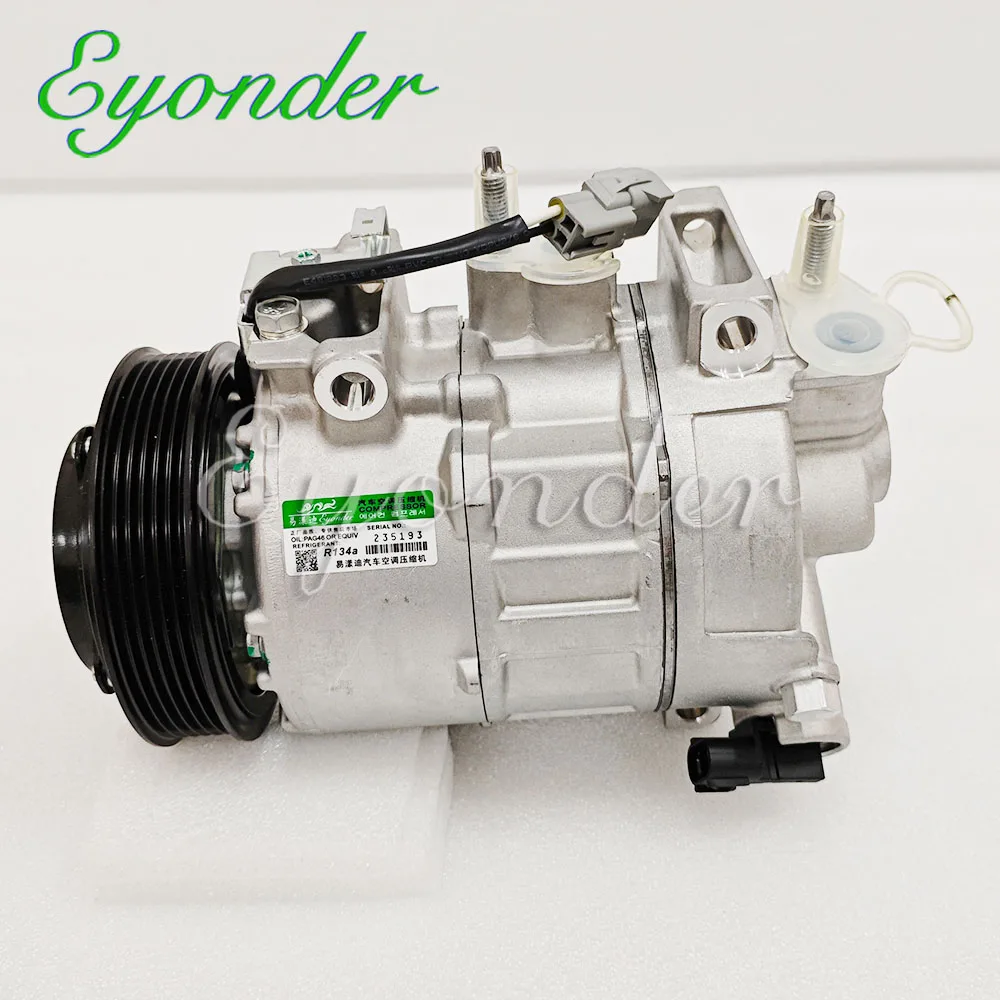 A/C AC Compressor for CHRYSLER 300 300C DODGE CHALLENGER CHARGER 3.6L V6 68160395AC 68160395AD 68160395AE 68160395AF