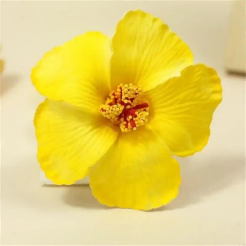 M6CD Popular Flower Hair Clip For Women and Girl Natural Looking For Beach Parties And Daily Fashion Accessories
