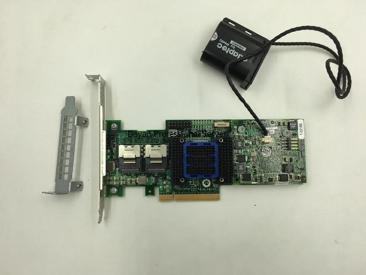 

Adaptec Raid Controller ASR-6805T 8 Ports PCIE2 x8 512MB + BBU Battery AFM-600CC