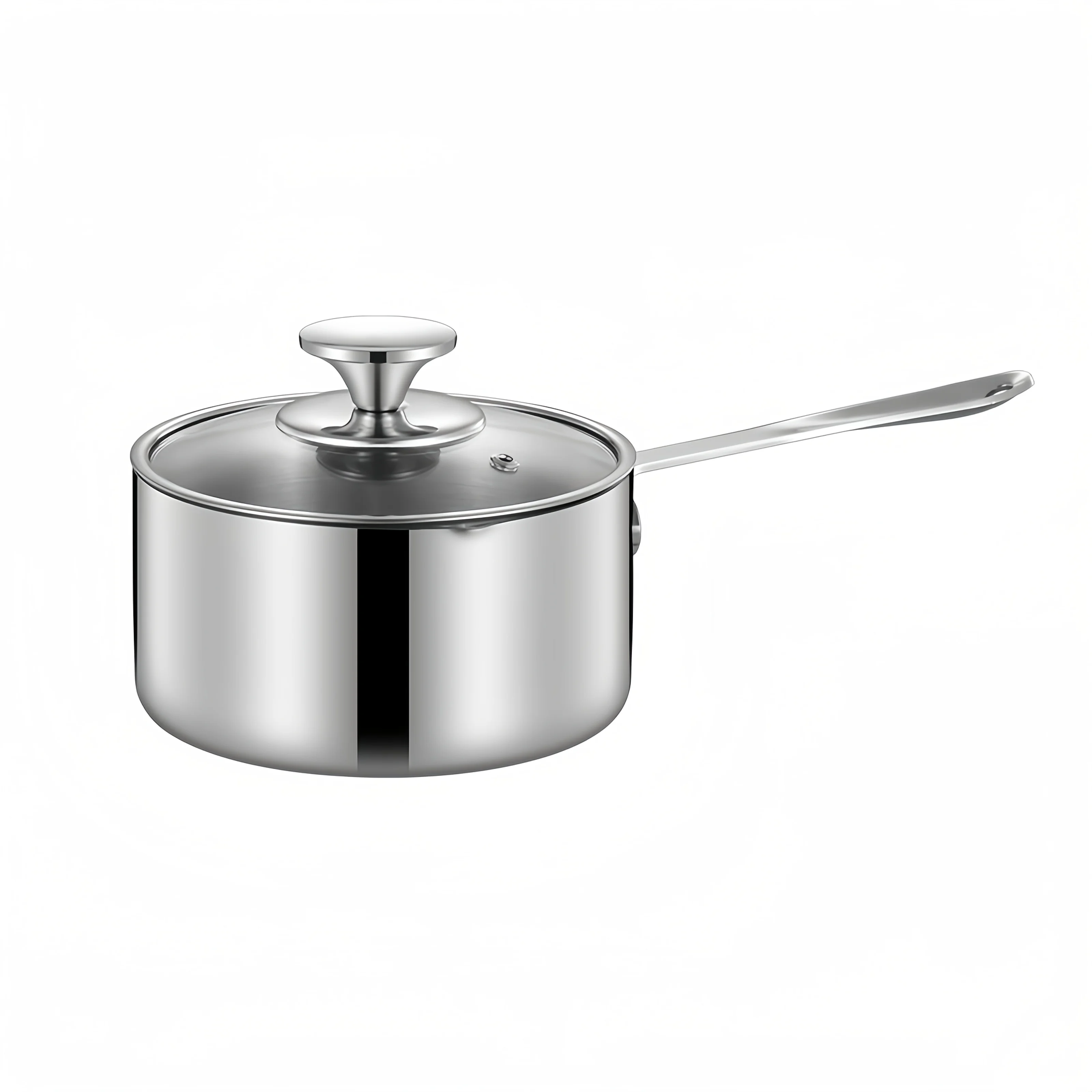 

316 stainless steel milk pot, thickened induction cooker, household multifunctional hot milk pot