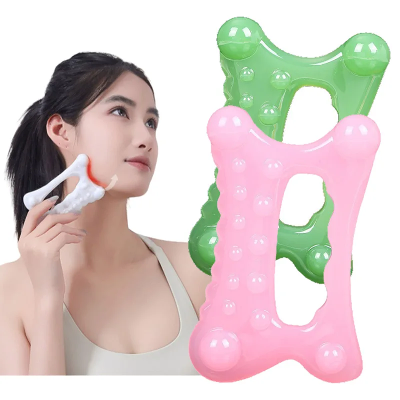 

Face Gua Sha Head Massage Scalp Massager Meridian Scalp Resin Scalp Massage Comb Head Unblocking Neck Body Face Massager Tool