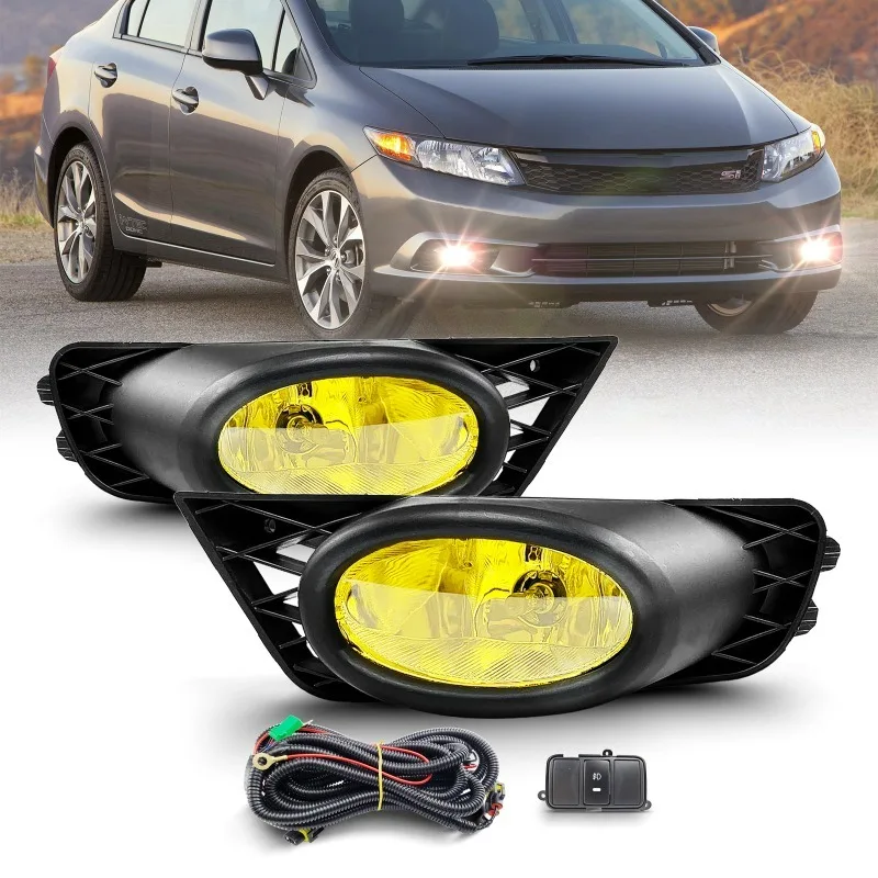 

For 2009 2010 2011 Honda Civic R fog lights