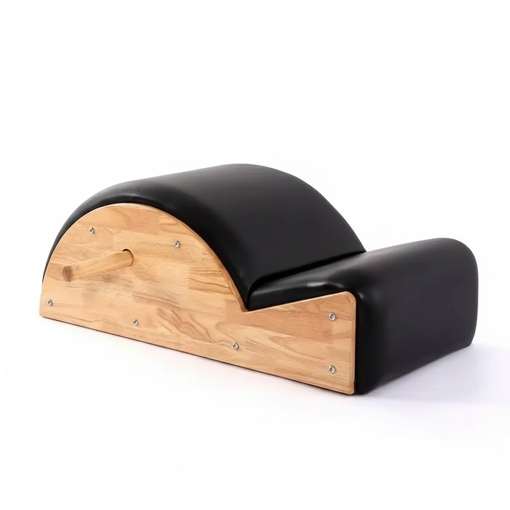 Pilates Stable Chair, Wooden Body Building Gym Chair, Dynamic Exercise Equipment, Premium Fitness Equipment for Outdoor