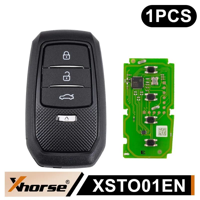 Xhorse XSTO01EN TOY-T VVDI XM38 Smart Key for Toyota Lexus 4D 8A 4A All In One Support All Key Lost and Rewrite TOY12 or TOY48