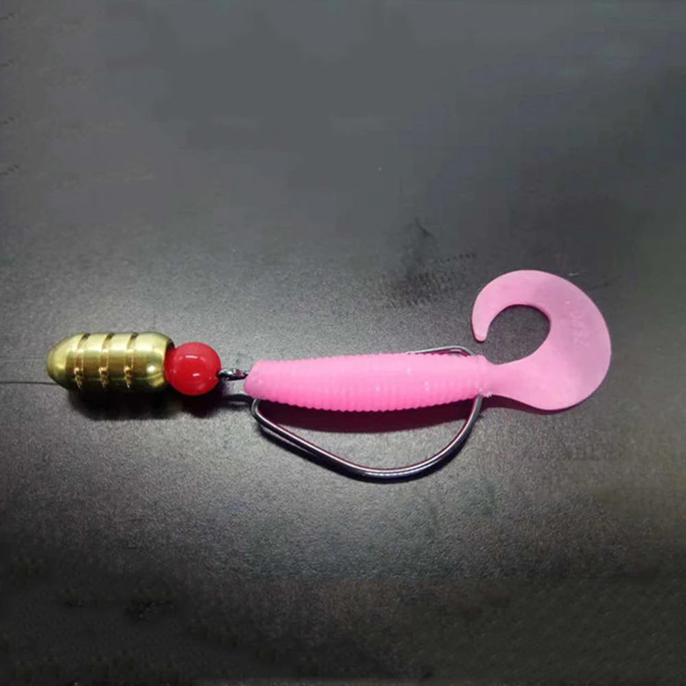 20 Stück Messing Kupfer Angeln Sinker Gewichte RIG 1,8g 3,5g 7g 10g Set für Weichköder Rigging und Fliegenbinden Tackle Zubehör – Detail 8