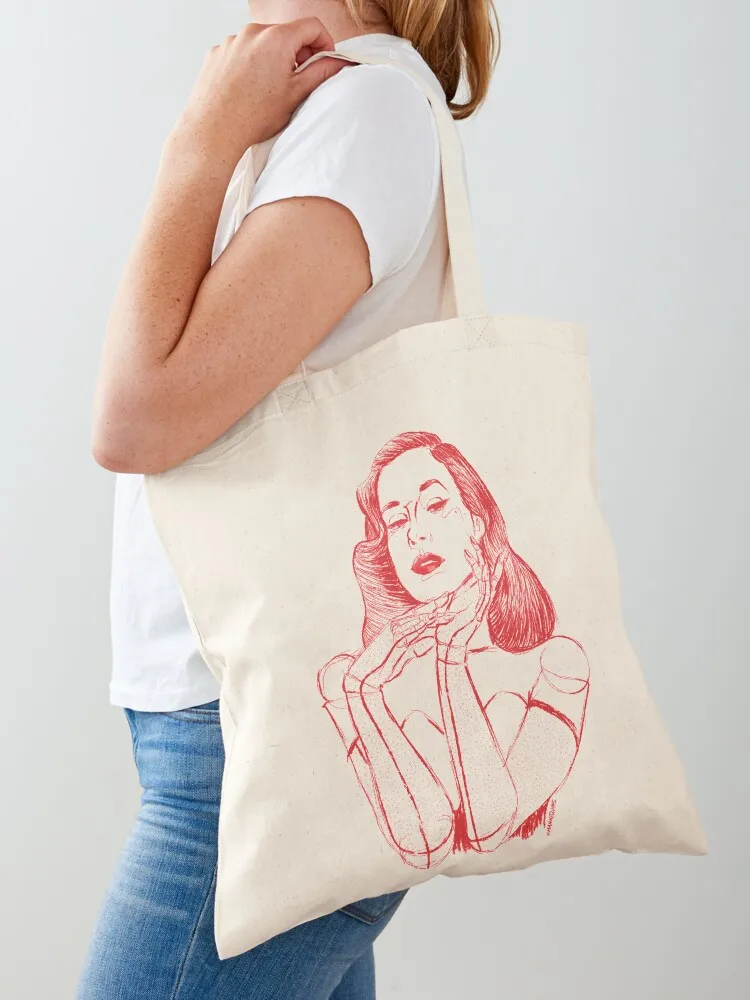 Dita Von Teese Tote Bag Women's handbag cloth bag woman Lady bag