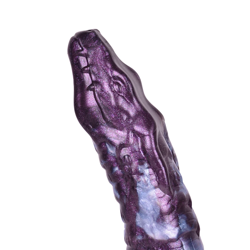 Gode dragon incurvé doux pour femme, tête de monstre, pénis Él, fausse bite, masturbateur jaune, jouets sexuels pour vagin, prostate anal, 25x6.2cm