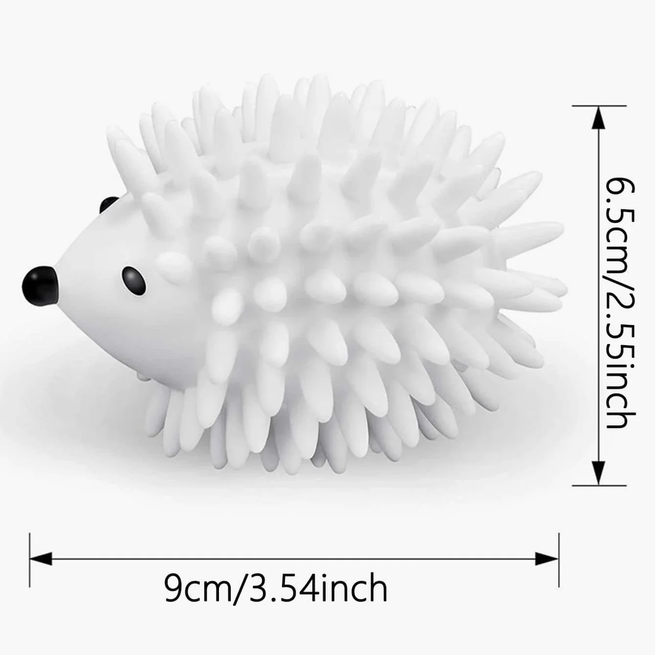 1/3pcs Laundry Dryer Balls, Cute Hedgehog Shaped, Reusable Laundry Softener, Wrinkle Release Anti Entanglement Washing Machine