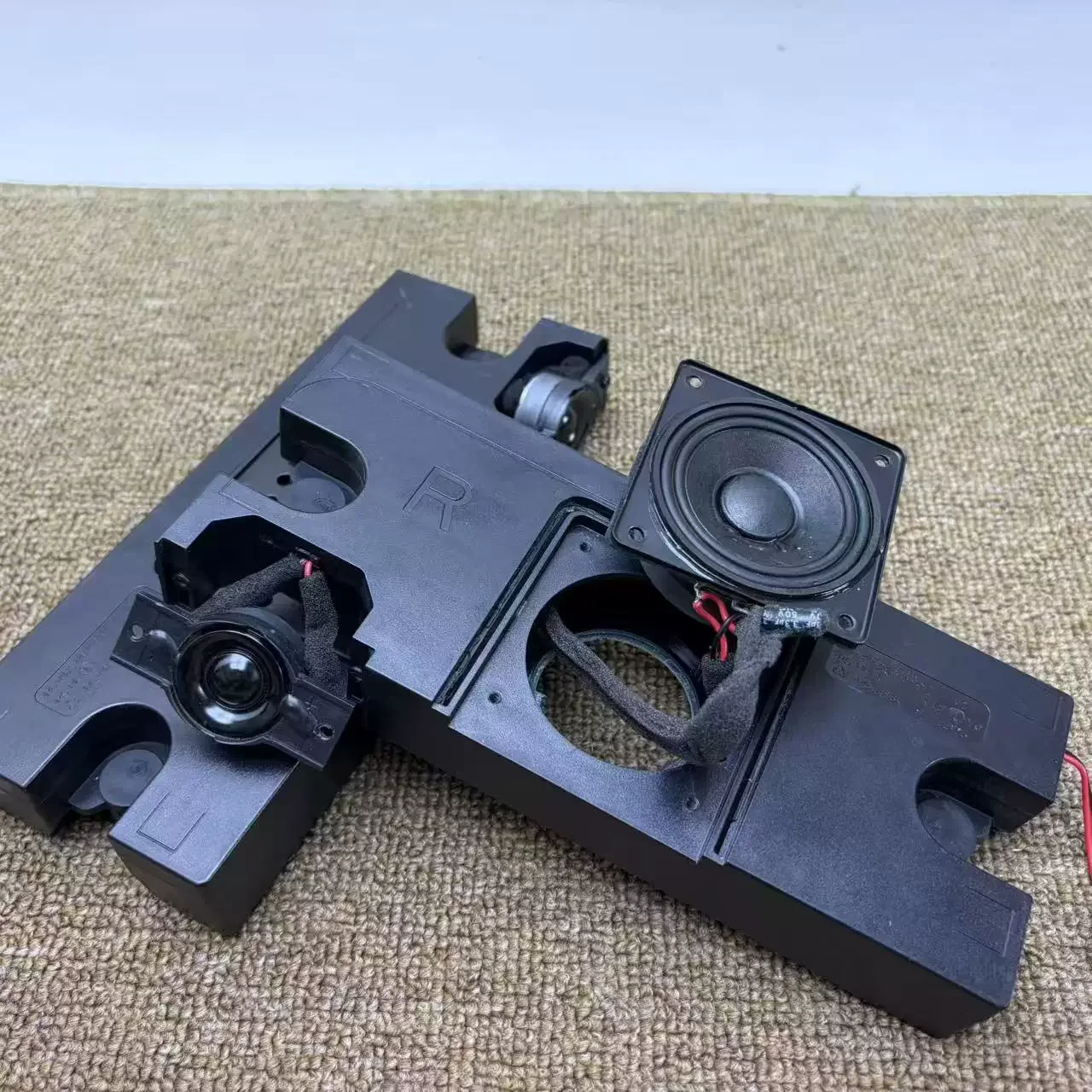 GHXAMP For LG TVs 2-Way Passive HiFi Desktop Speakers, Tweeter & Woofer 6ohm 15W