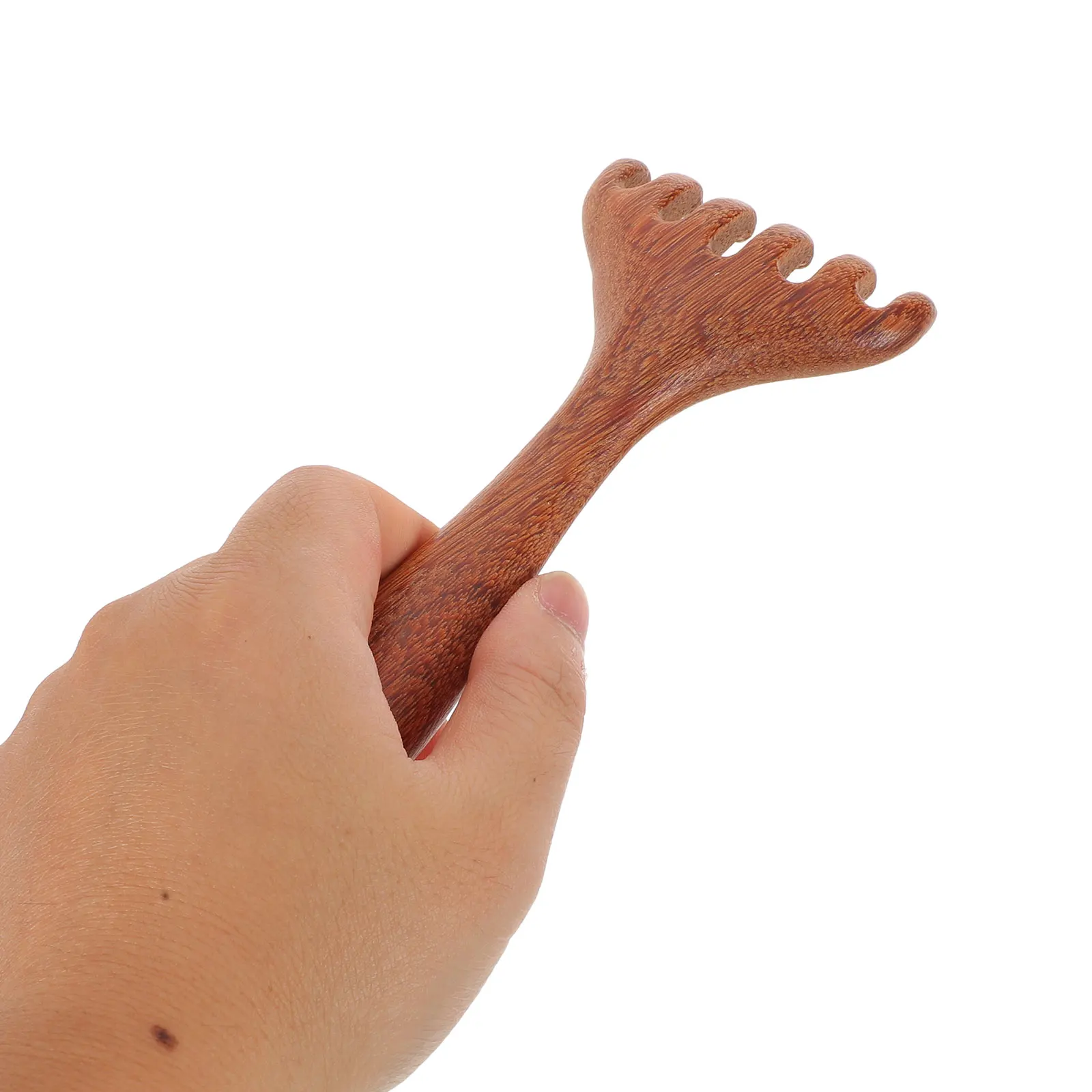 

3pcs Wooden Scalp Massager Comb Six-Claw Meridian Massage Tool For Neck Shoulder Back Foot Sandalwood Self-Massage Artifact