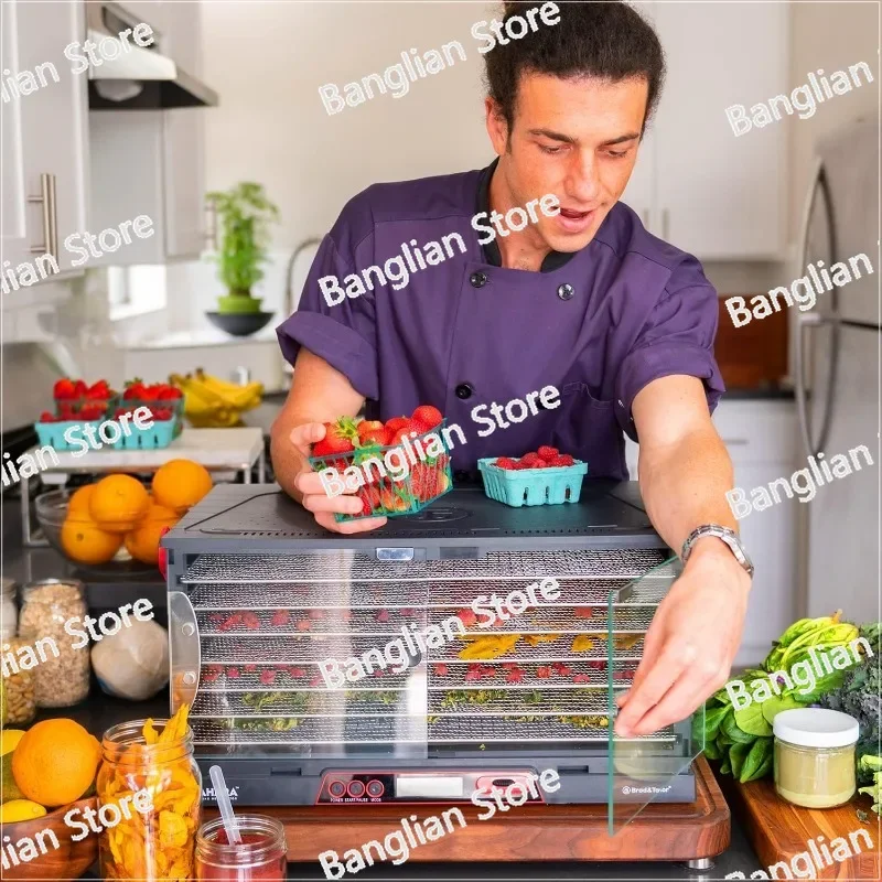 Folding Food Dehydrator (stainless Steel Rack) Household and Kitchen Dehydrators