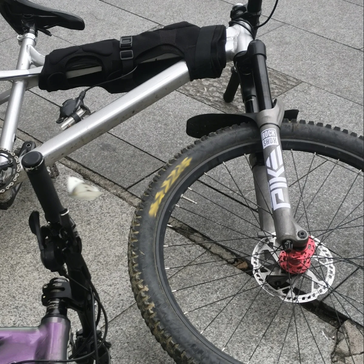 2 Stück The Beast Dark Street Style Fahrradaufkleber Mountainbike Vinyl Reflektierender Wasserdichter Dekorativer Schutz Zubehör Aufkleber – Detail 8