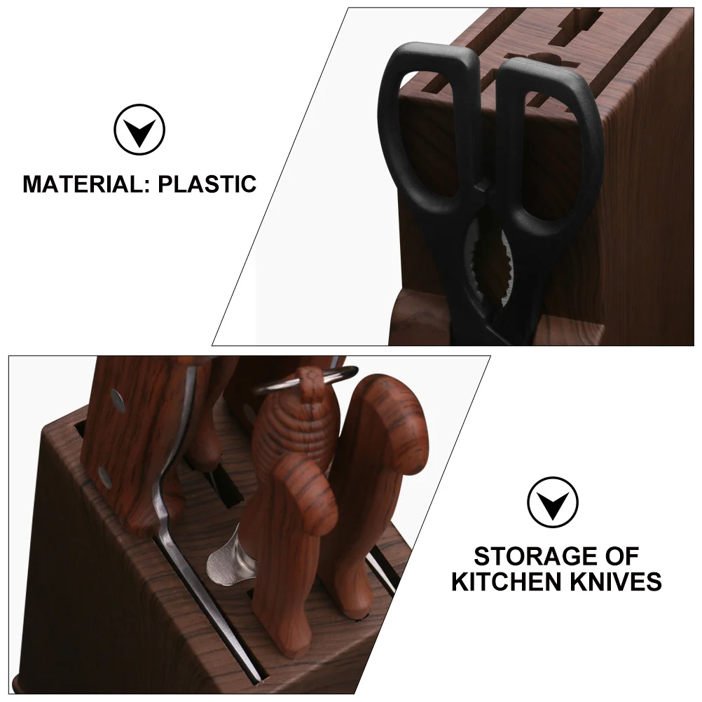 Knife Holder Kitchenware Storage Rack Cutting Tool House Display Shelf Umbrella Stand Home Plastic Household Woman