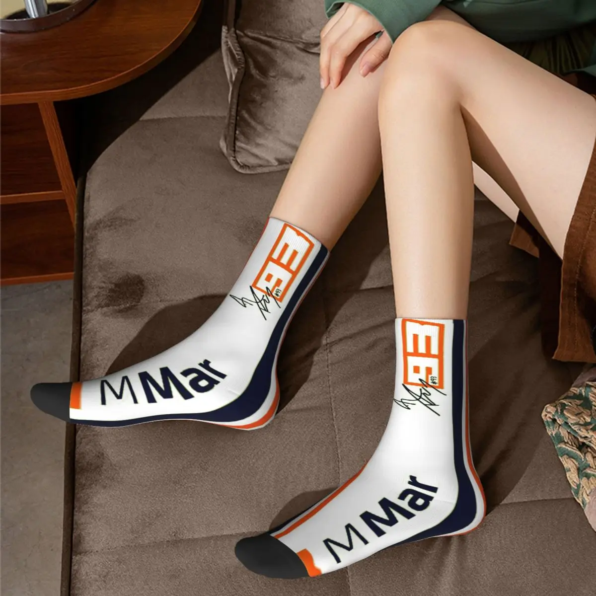 Marquez 93 Men Women Happy Socks Cycling Novelty Spring Summer Autumn Winter Stockings Gift