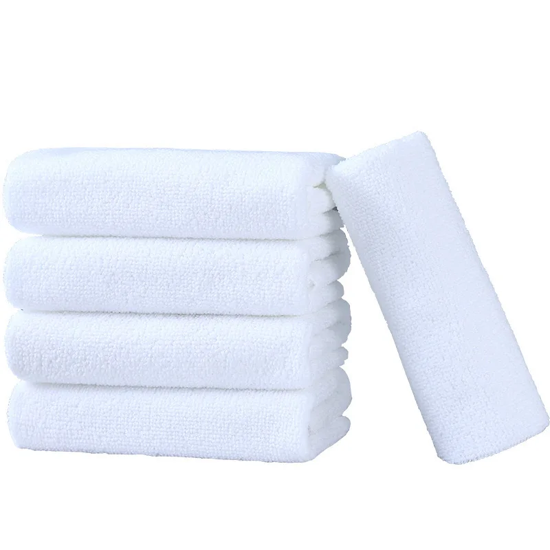 30*70 سنتيمتر 5 قطعة المتاح ماصة لينة الدانتيل الأبيض المناشف القطنية المطاعم الشعر الفنادق المنزل الجمال تدليك صالون المناشف اليومية