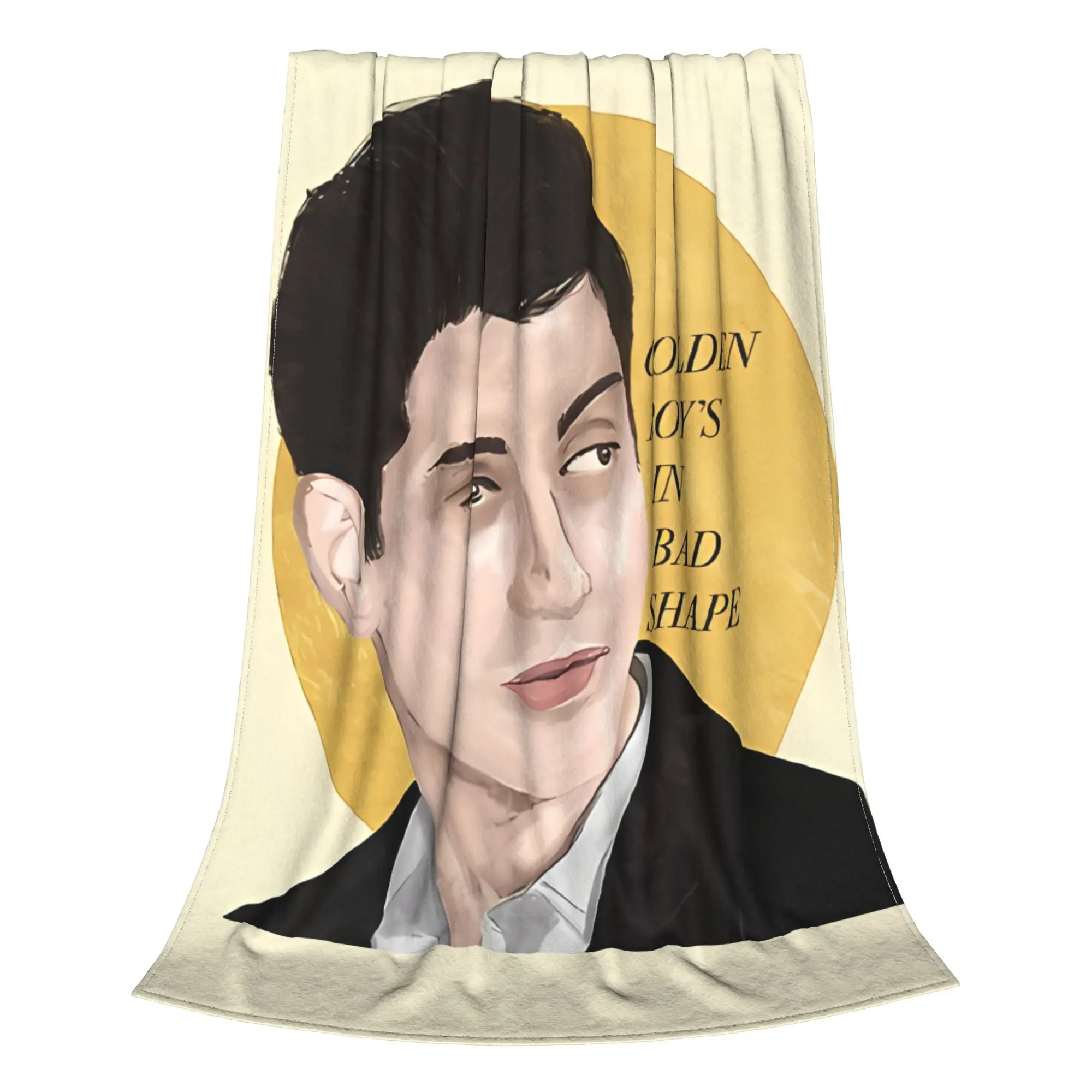 1PC Home Cutecore Star Treatment  Alex Turner Blanket Super Cosy Plush Home Living Room Sofa Halloween