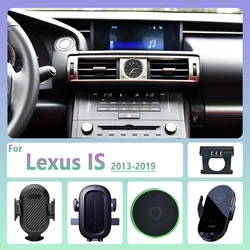For Lexus IS250 300 350 200T 2013 2014-2019 Car Phone Holder Wireless Charging Magnetic Phone Holder Car Magsafe Support