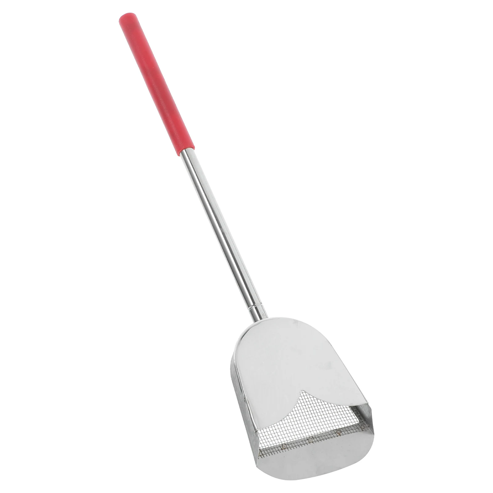 

Metal Bird Cage Poop Scooper Stainless Steel Adjustable Extendable Handle Litter Scooper Chicken Coop Cleaner Metal Chicken Coop