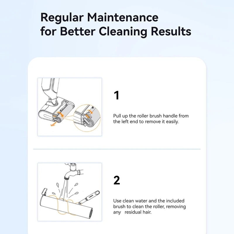 【Populaire】Vervangbare onderdelen voor Narwal S10 Pro / S1/S1max Vloerschrobmachine Stofzuiger Hoofdrolborstel HEPA-filters Accessorie